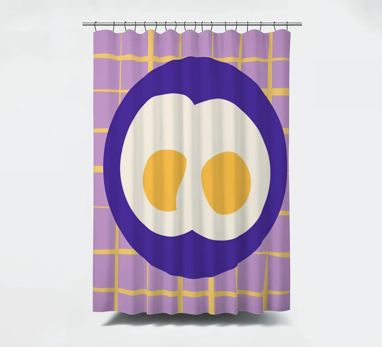 Eier. Duschvorhang von FRICKE DESIGN