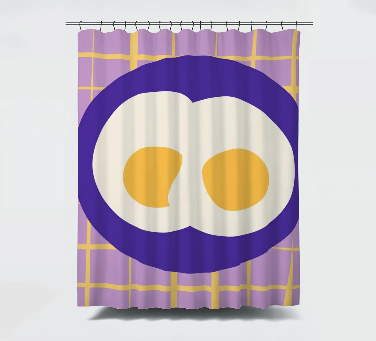 Eier. Duschvorhang von FRICKE DESIGN