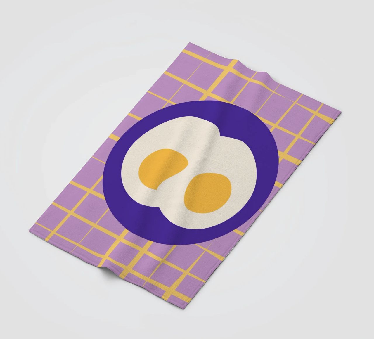 Eier. Fleecedecke von FRICKE DESIGN