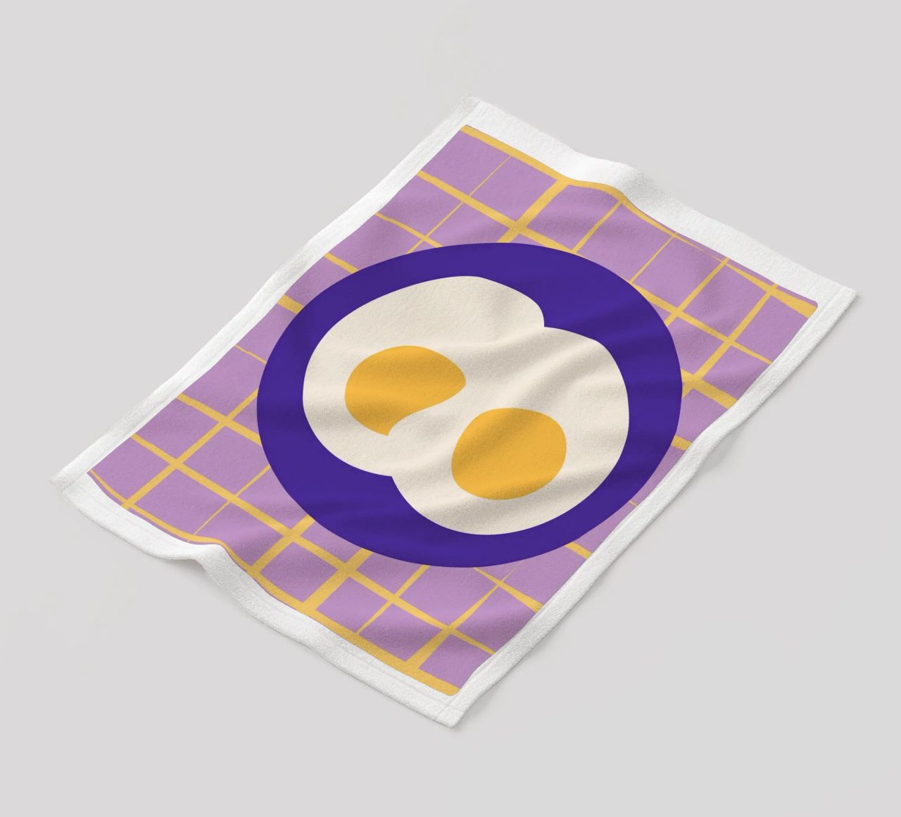 Eier. Fleecedecke von FRICKE DESIGN