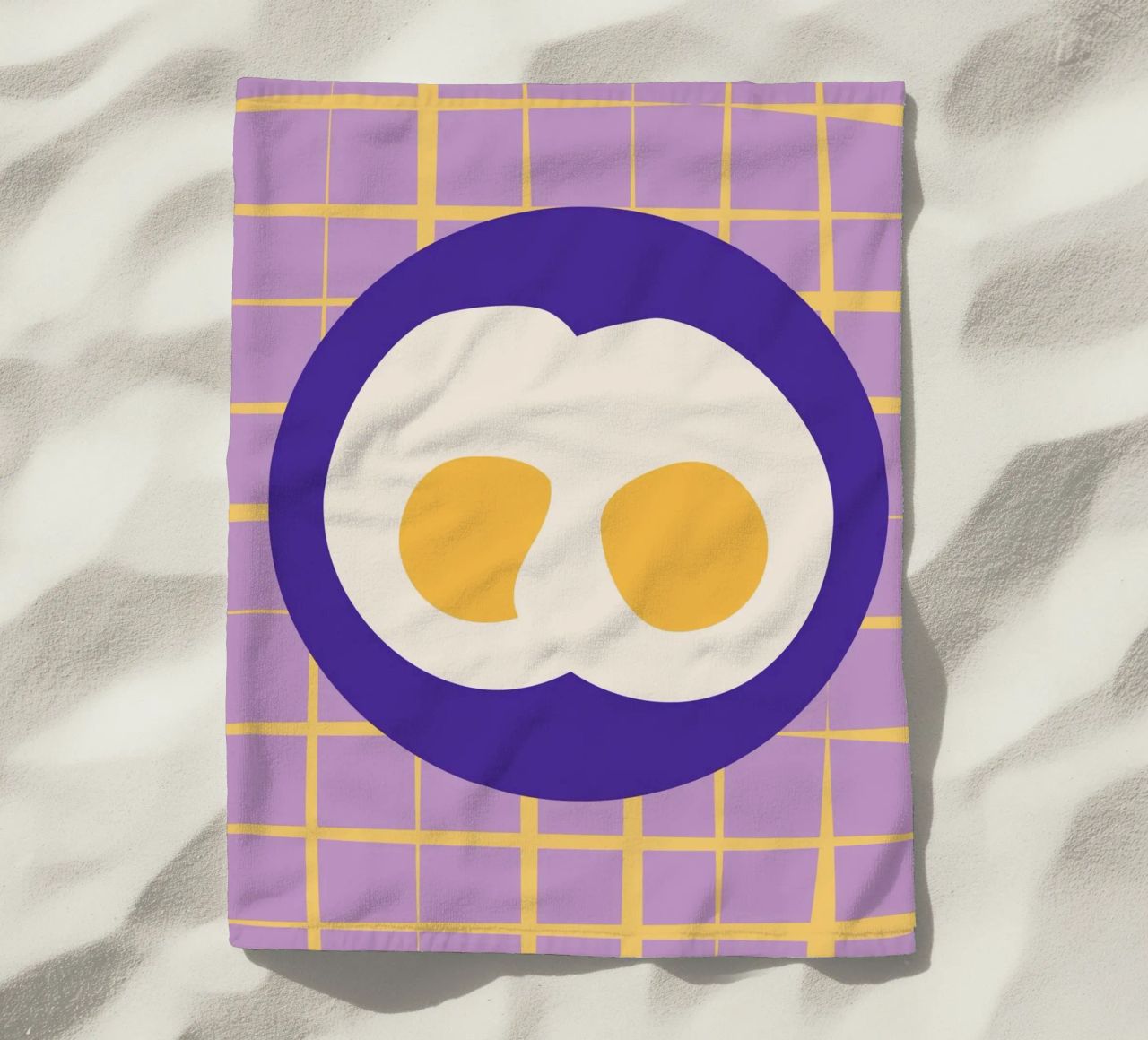 Eier. Strandtuch von FRICKE DESIGN