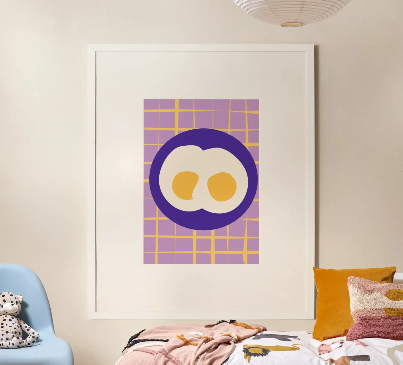 Eggs. poster van FRICKE DESIGN