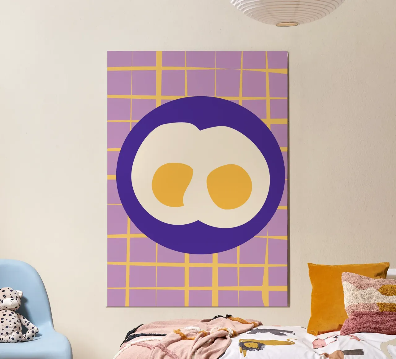 Eggs. poster van FRICKE DESIGN