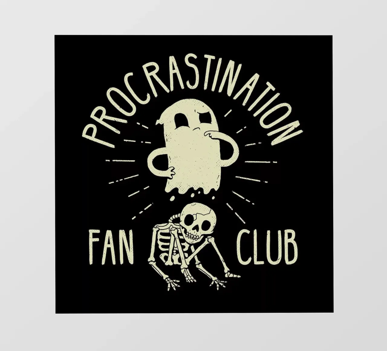 Procrastinate telo in pvc da DinoMike