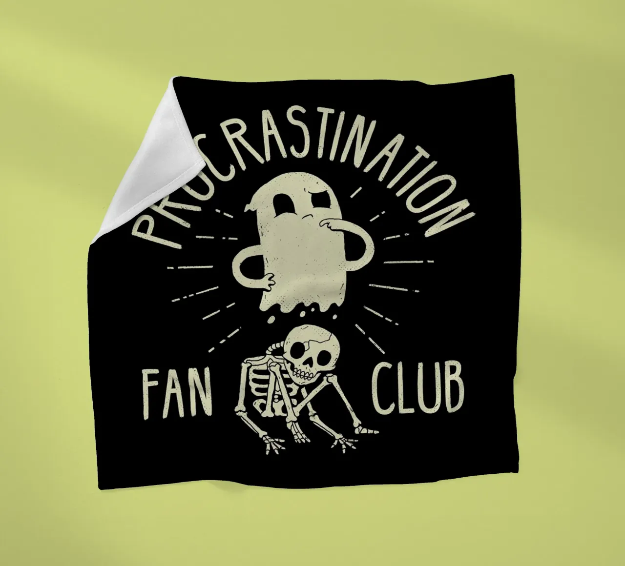 Procrastinate plaid polaire de DinoMike