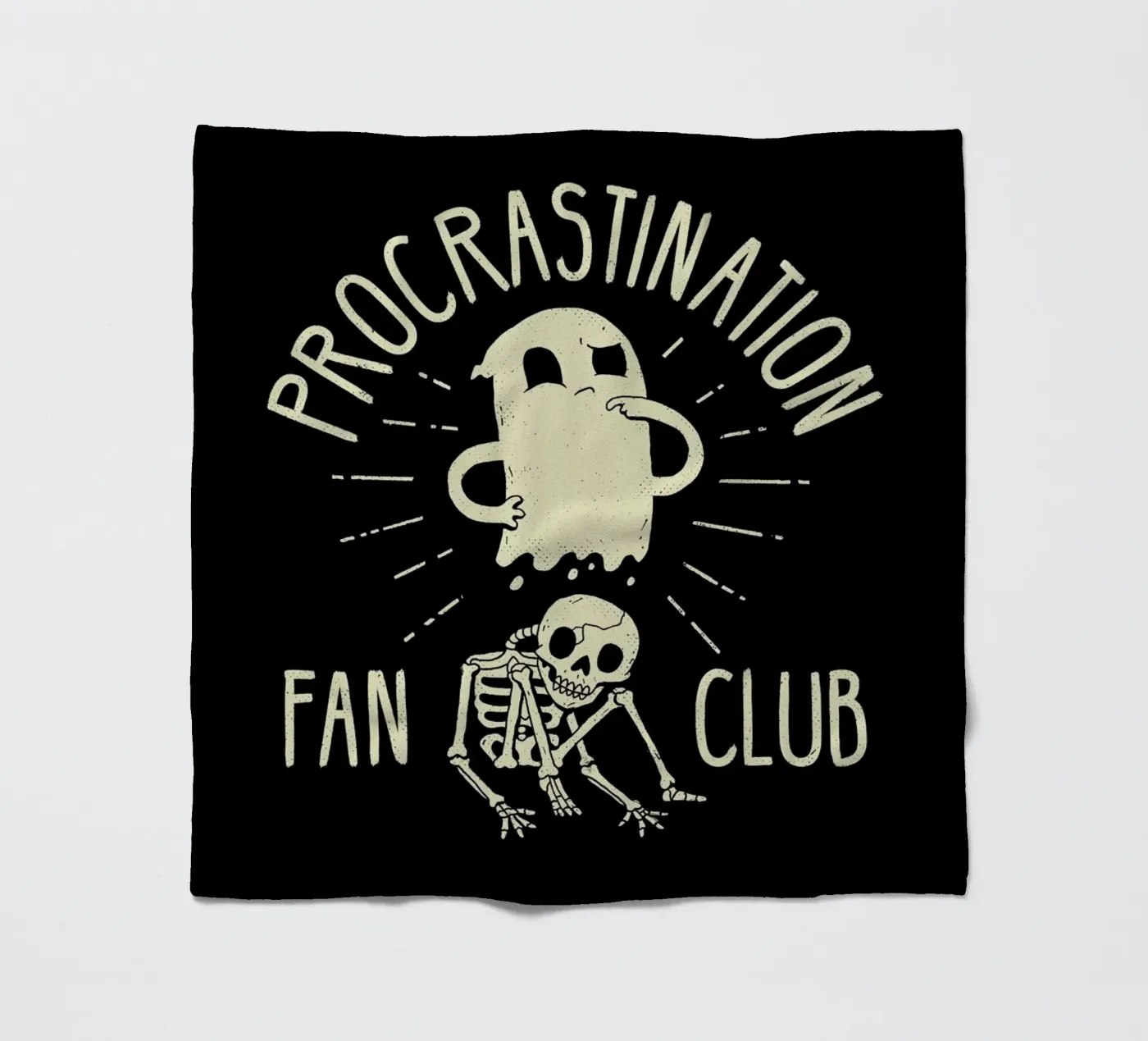 Procrastinate fleece blanket by DinoMike