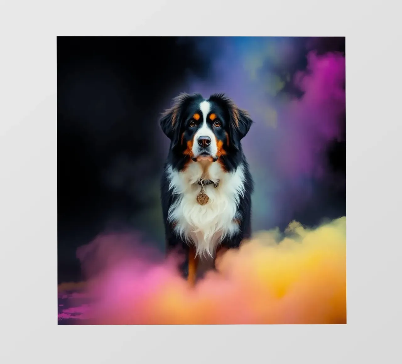 The colorful Bernese Mountain Dog #170 photo wallpaper by Yumis.Beargang.and.Me