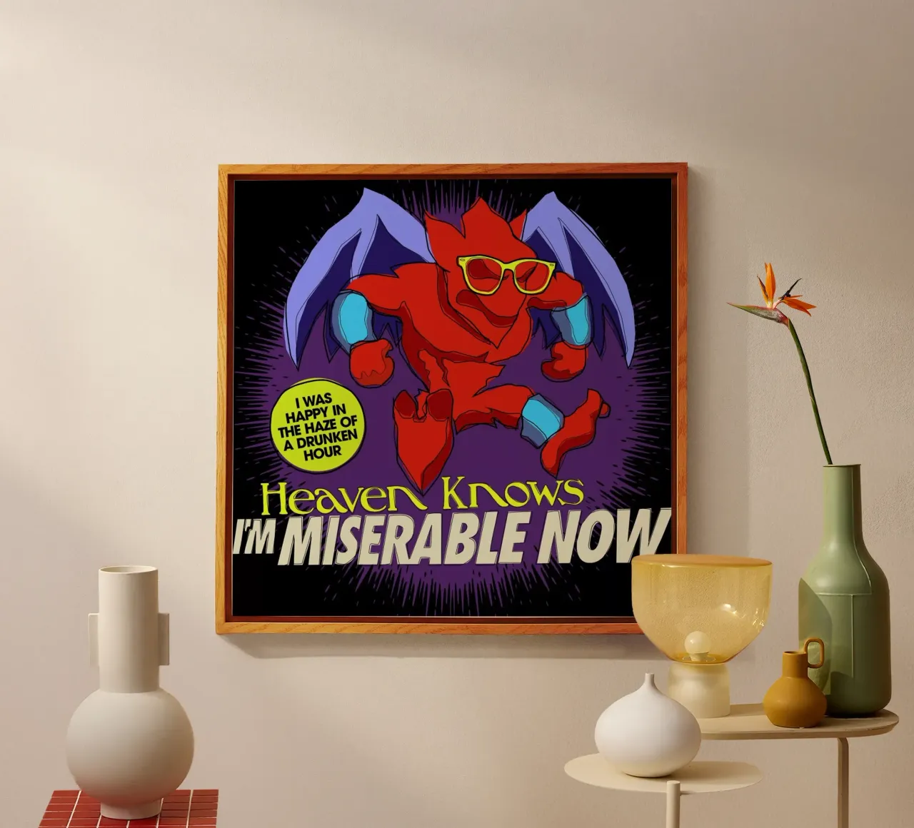 Heaven Knows plexiglass da Butcher Billy