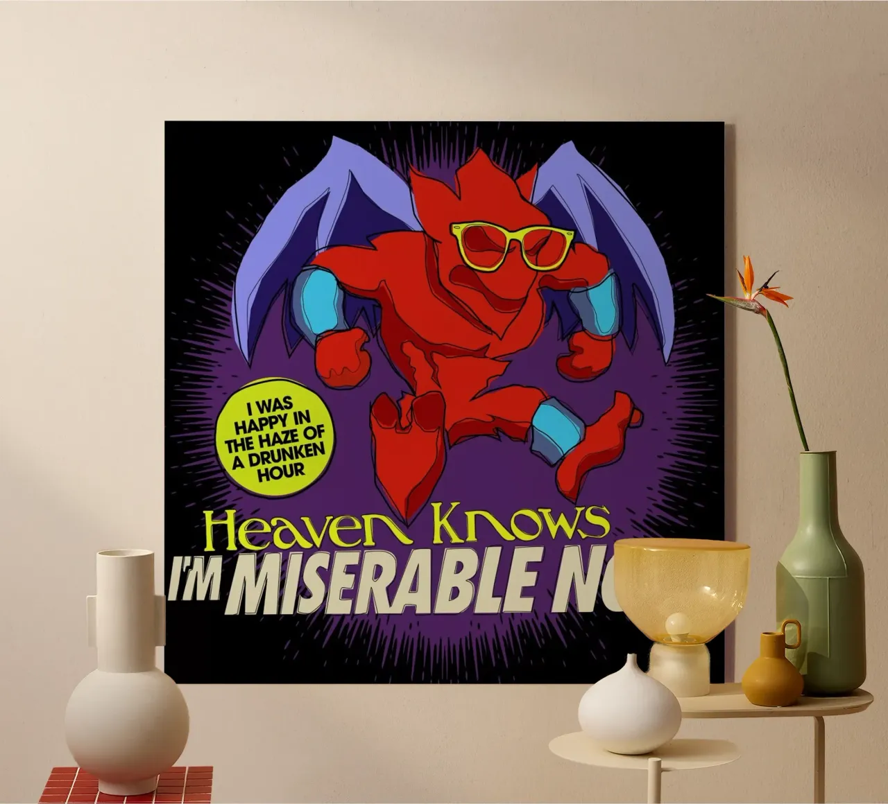 Heaven Knows plexiglass da Butcher Billy