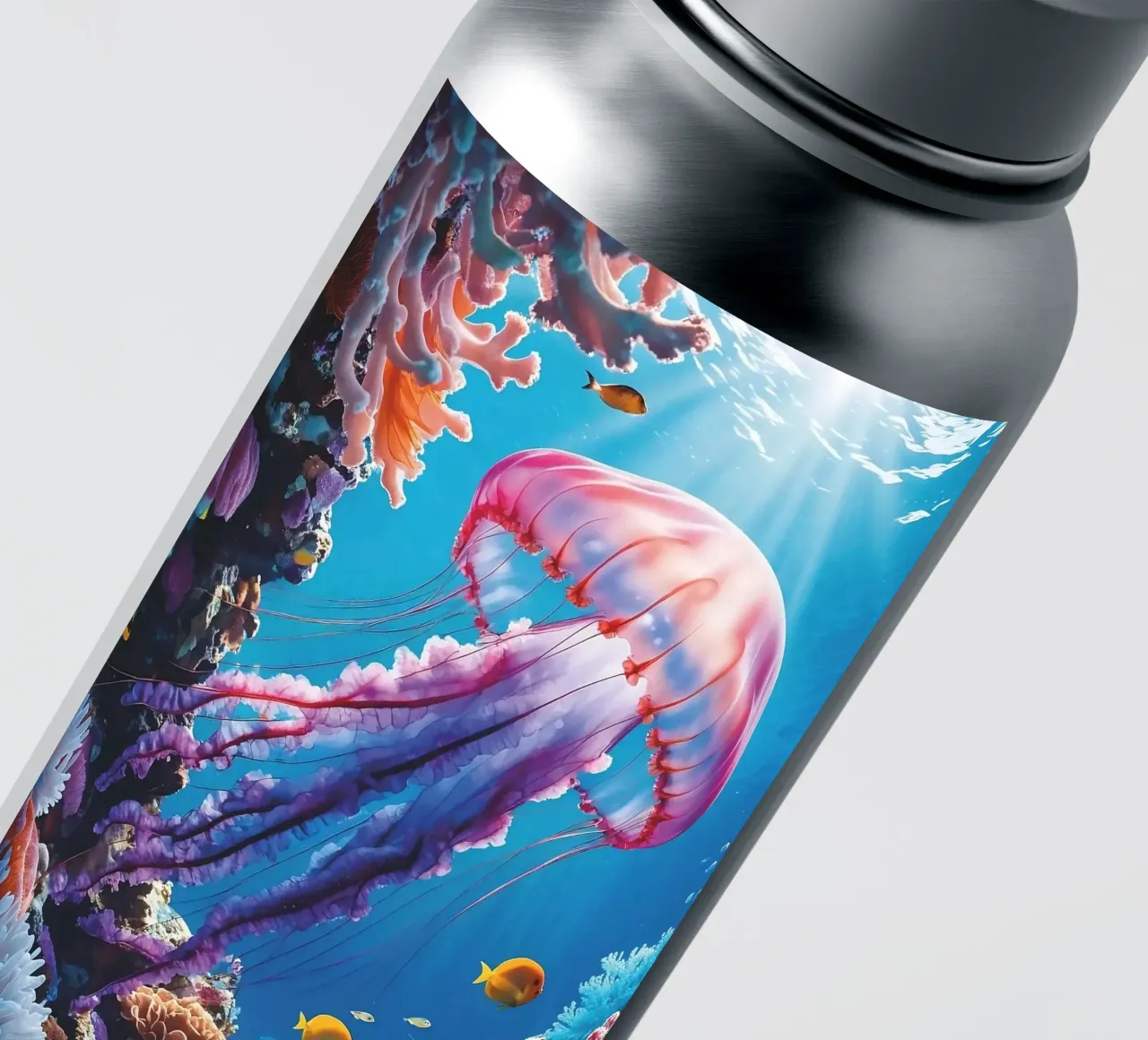 🪸🪼 Jellyfish Pink | Floating Silence (2) sticker by Trinkets NL Design Studio