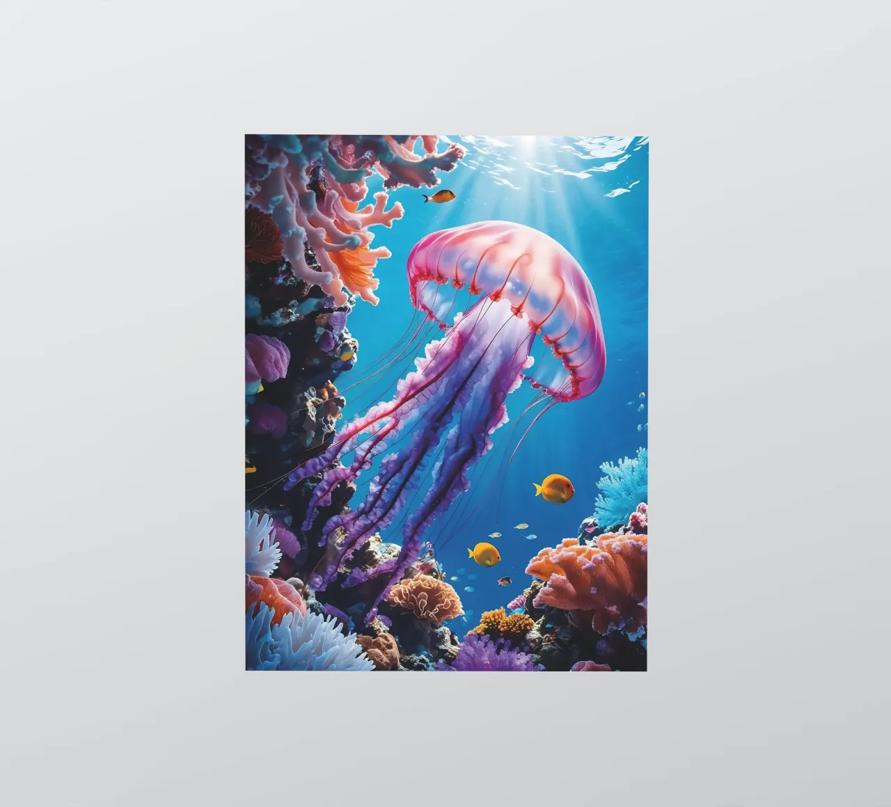 🪸🪼 Jellyfish Pink | Floating Silence (2) sticker by Trinkets NL Design Studio