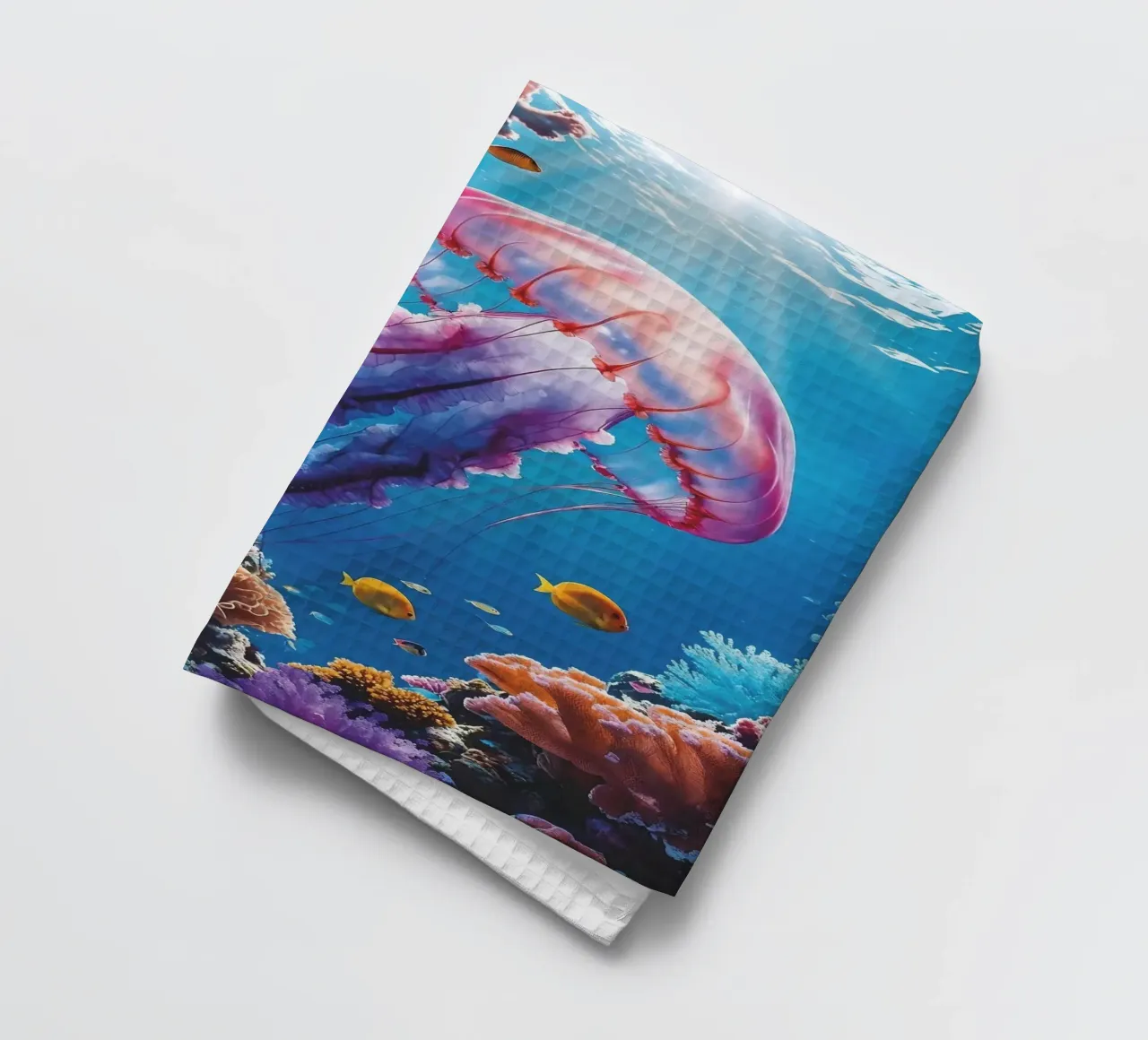 Jellyfish Pink | Floating Silence (2) torchon de Trinkets NL Design Studio