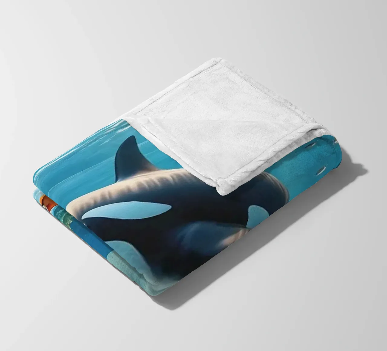 Orca | Magia subacquea in movimento (2) coperta in pile da Trinkets NL Design Studio