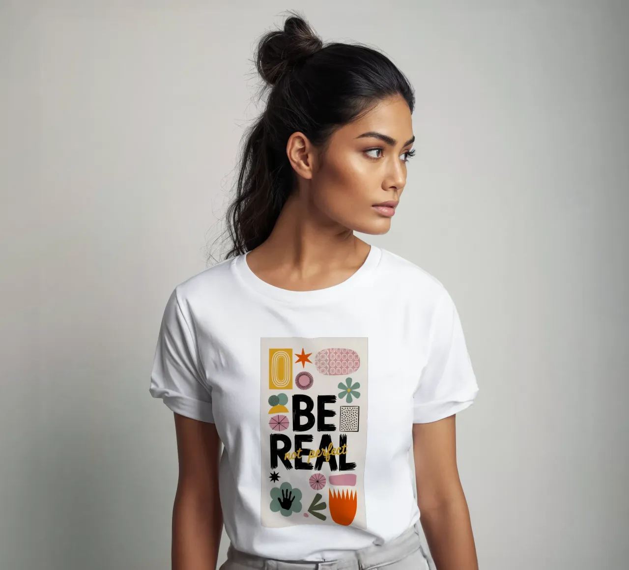 BE REAL t-shirt da 20 Farben