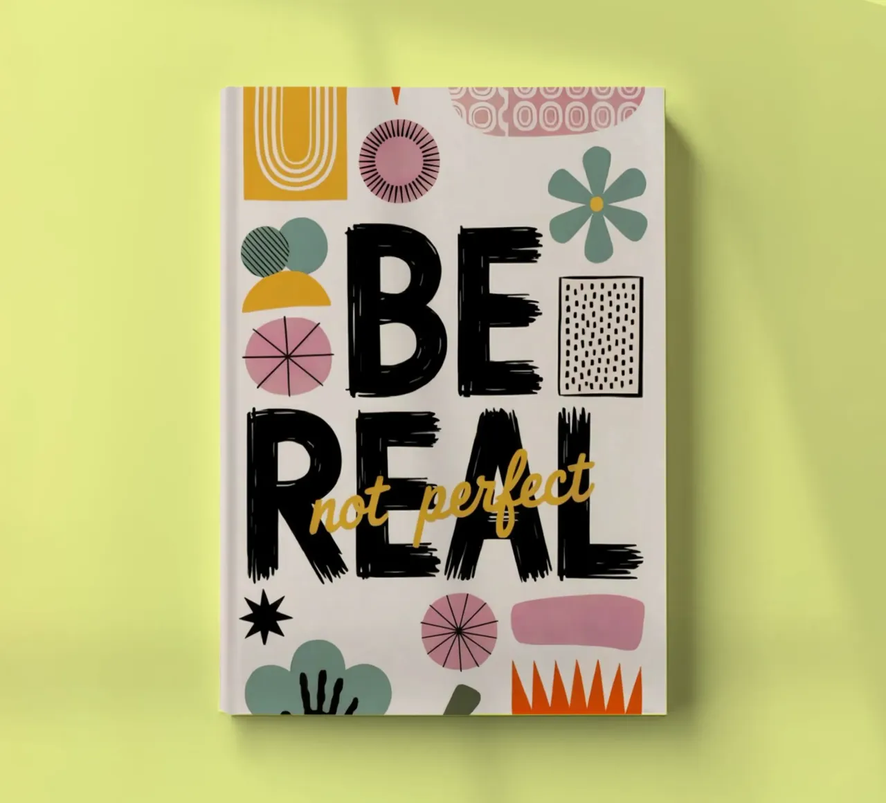 BE REAL notebook by 20 Farben