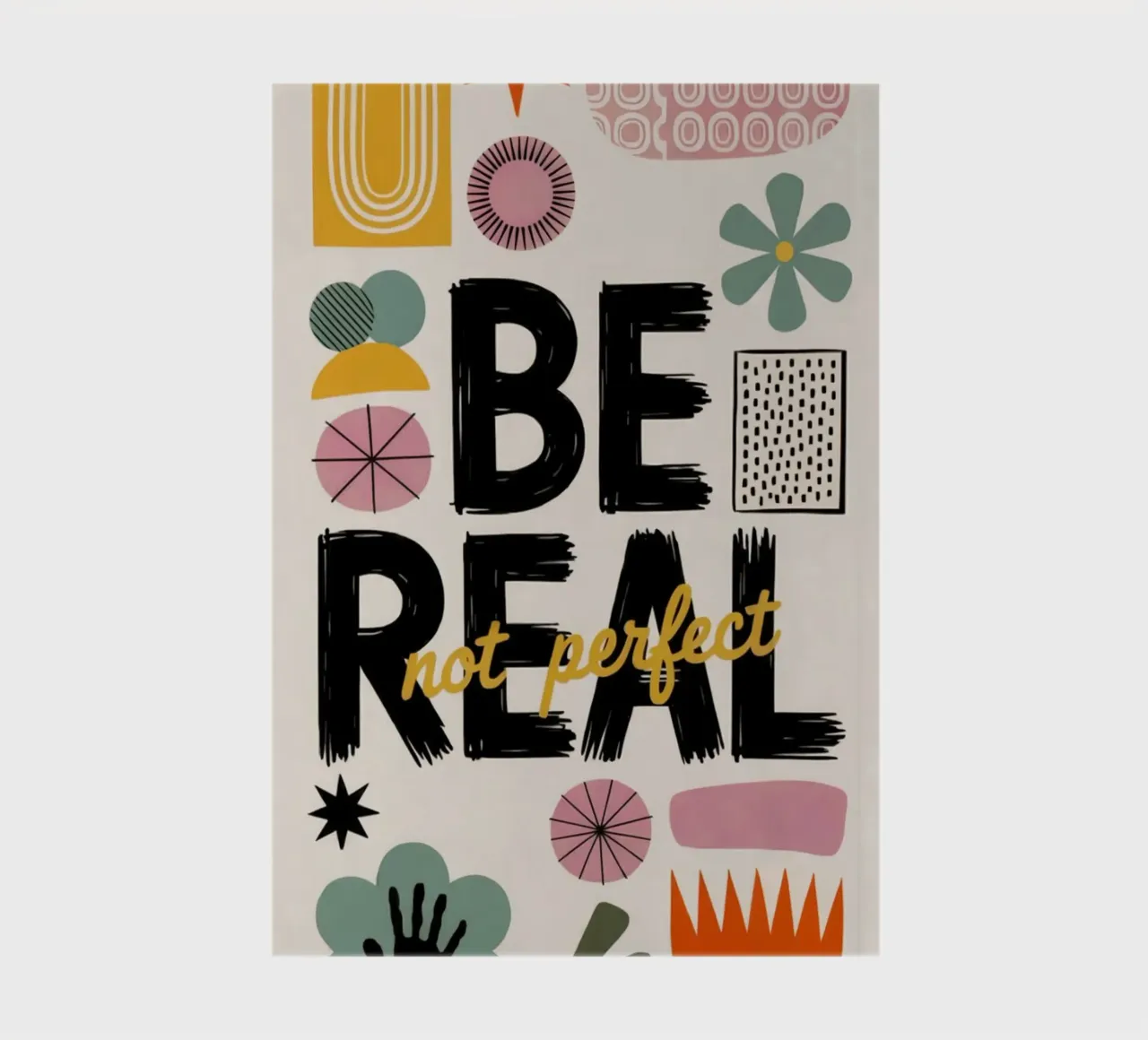 BE REAL notebook by 20 Farben