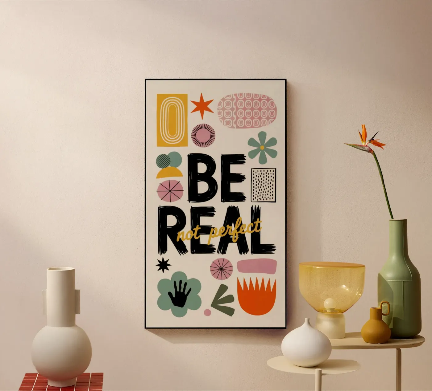 BE REAL Acryl-Glas von 20 Farben