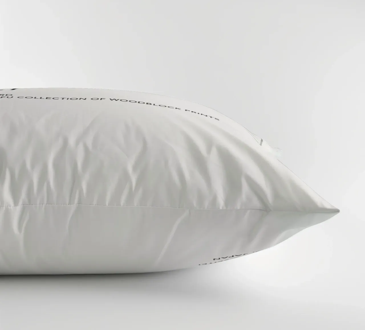 Seitei - Japanese Swallow Bird decorative cushion by Vintage by JUNIQE