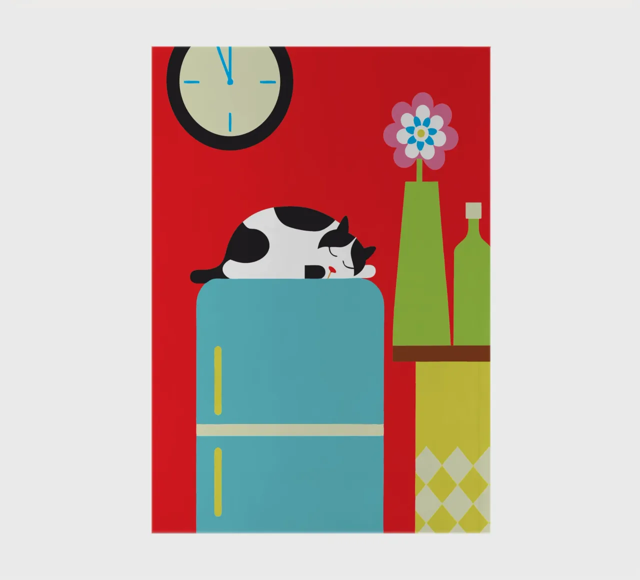 Sleeping Cat notebook by LOOK DIFFERENT