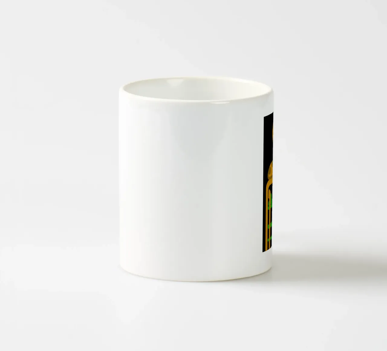 Gatto che dorme tazza in ceramica da LOOK DIFFERENT