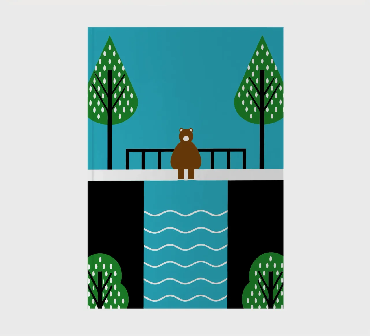 Lone Bear notebook by LOOK DIFFERENT