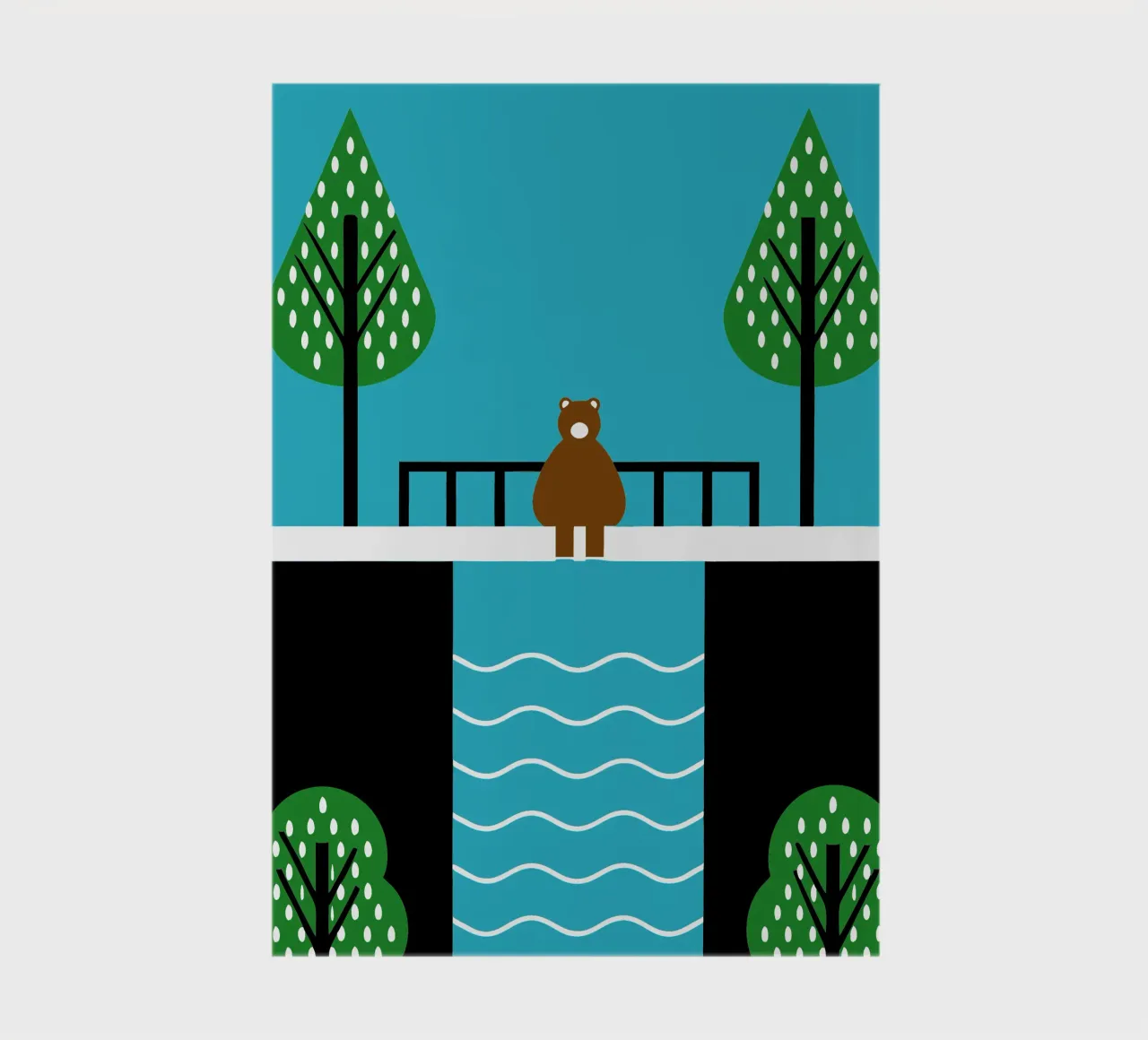 Lone Bear notebook by LOOK DIFFERENT