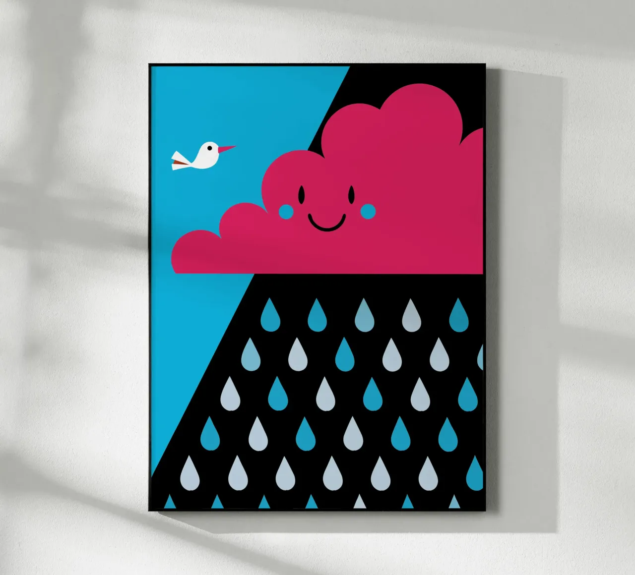Rain Clouds acrylic glass by LOOK DIFFERENT