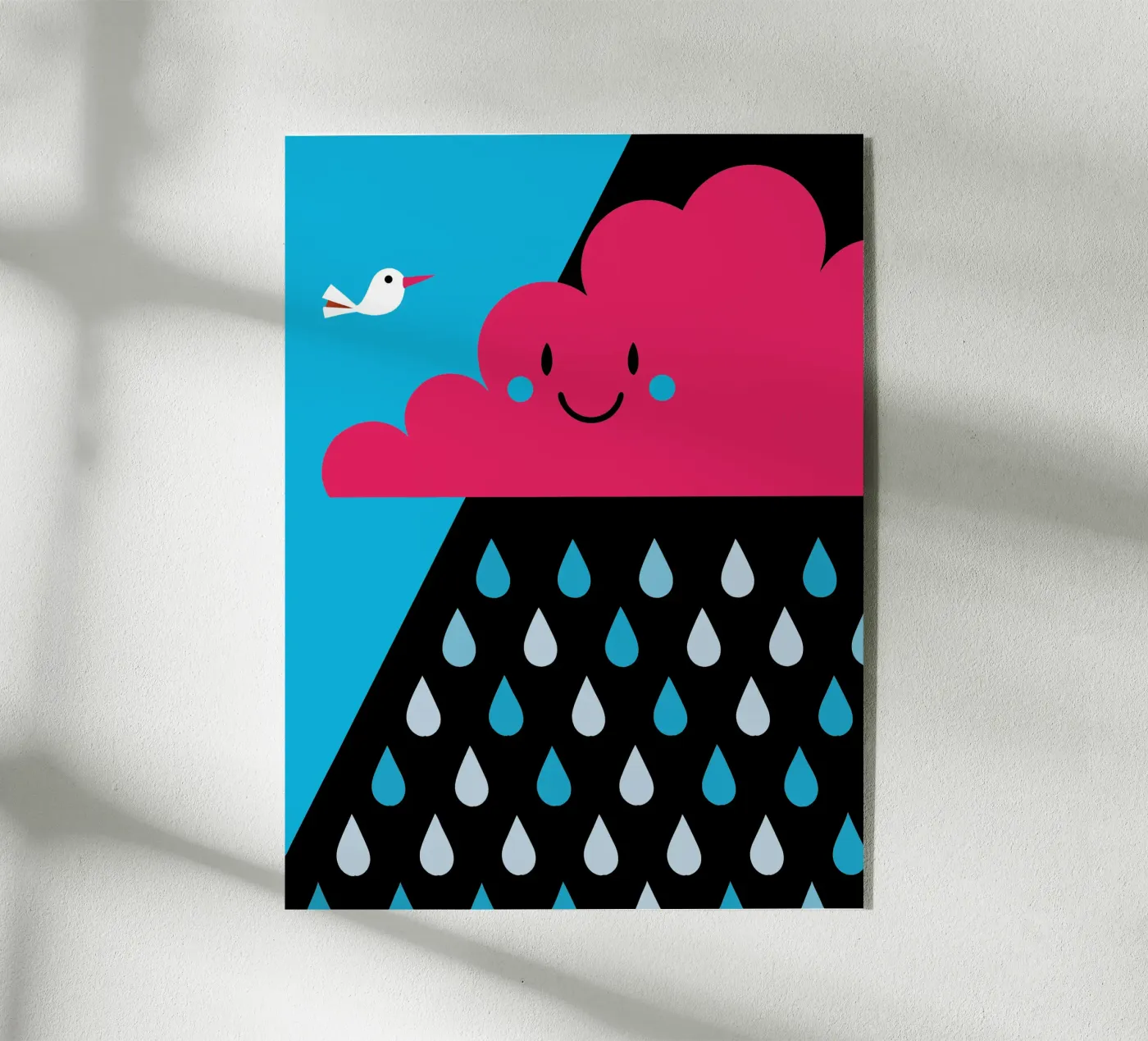 Rain Clouds Acryl-Glas von LOOK DIFFERENT