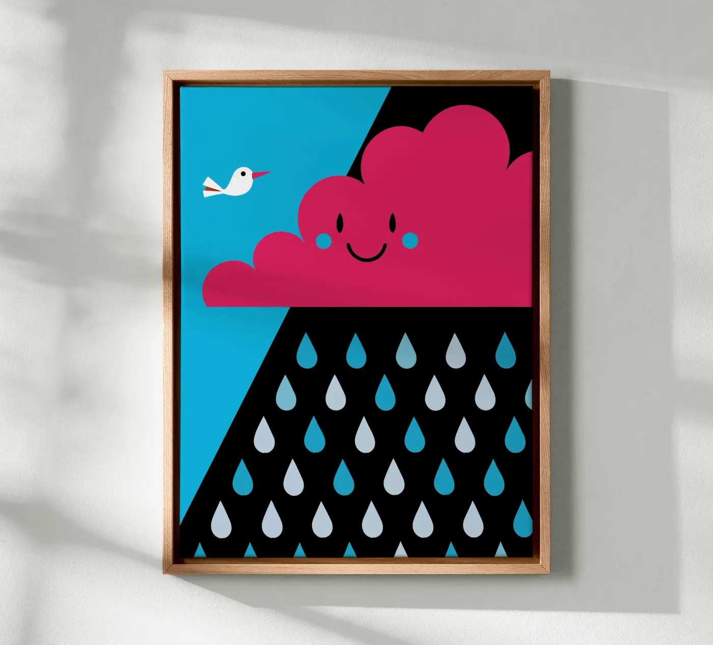 Rain Clouds canvas by LOOK DIFFERENT