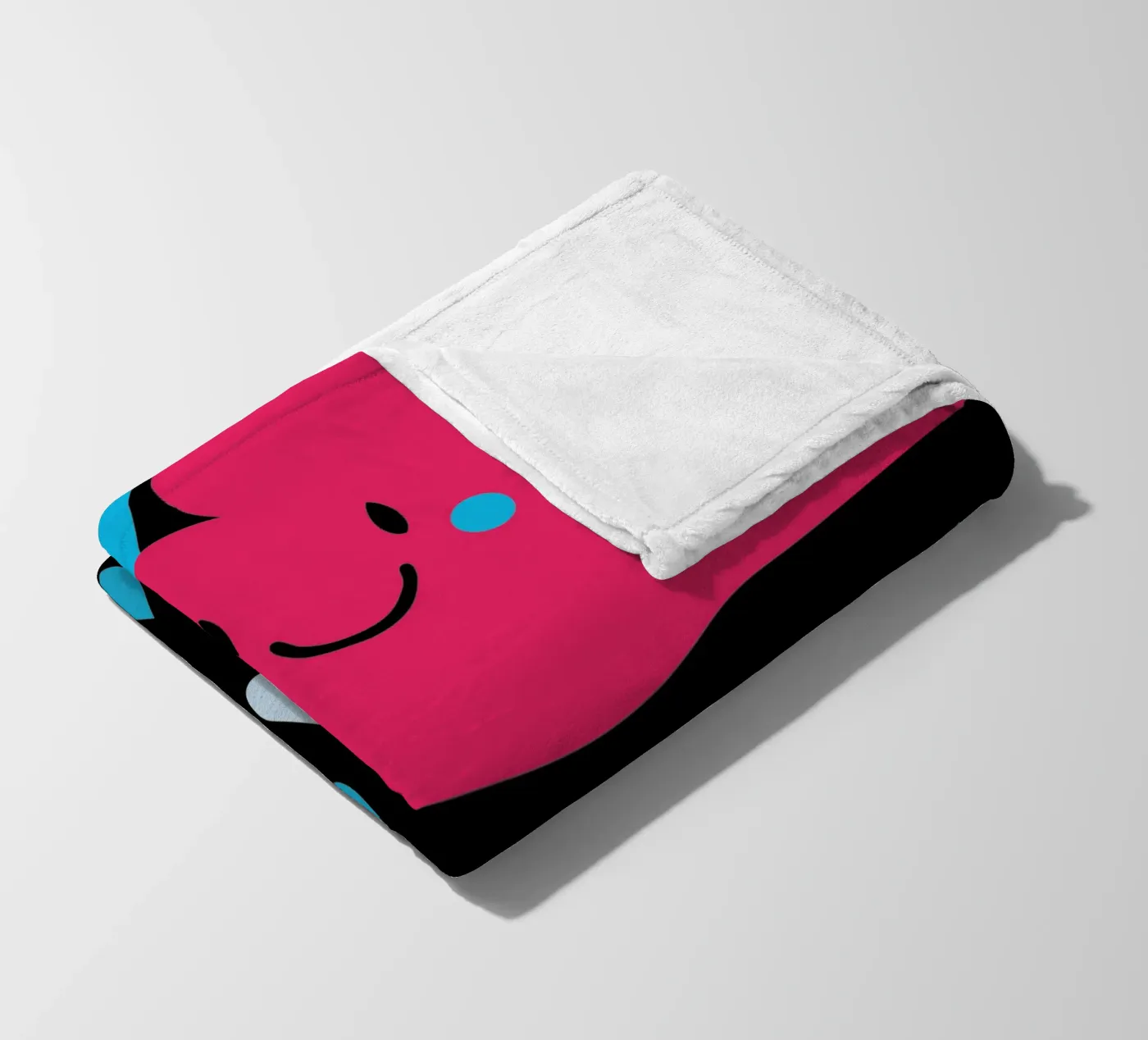 Rain Clouds fleece blanket by LOOK DIFFERENT