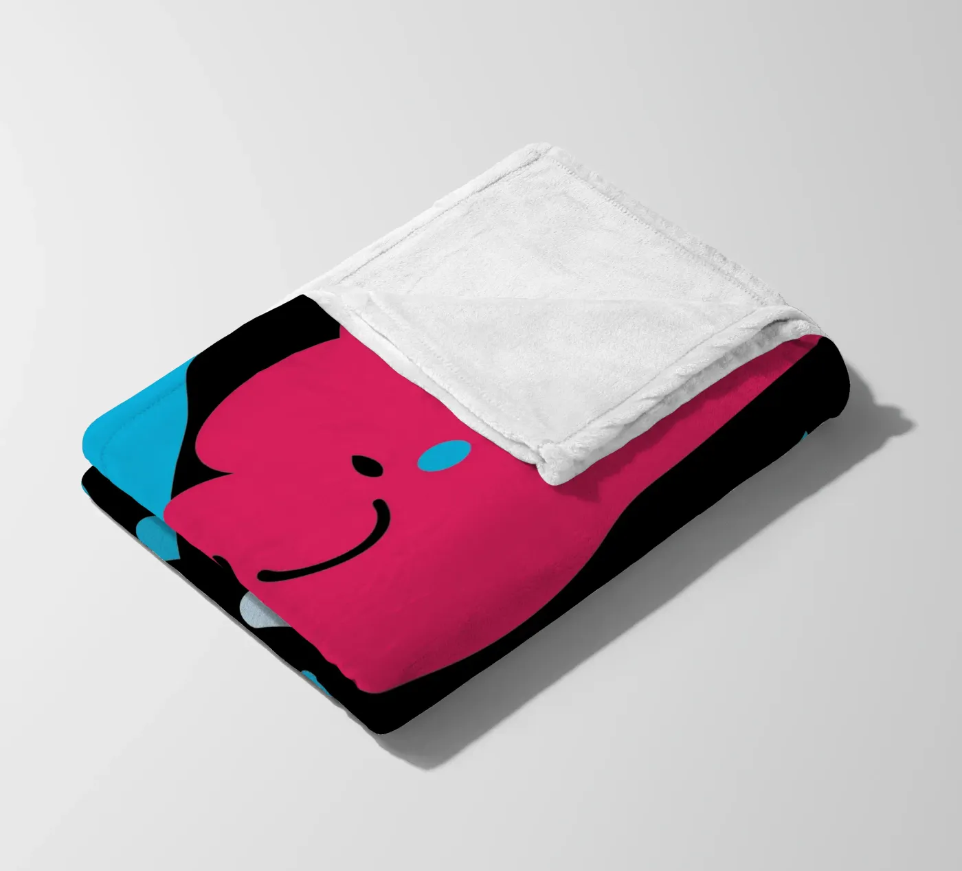 Rain Clouds fleece blanket by LOOK DIFFERENT