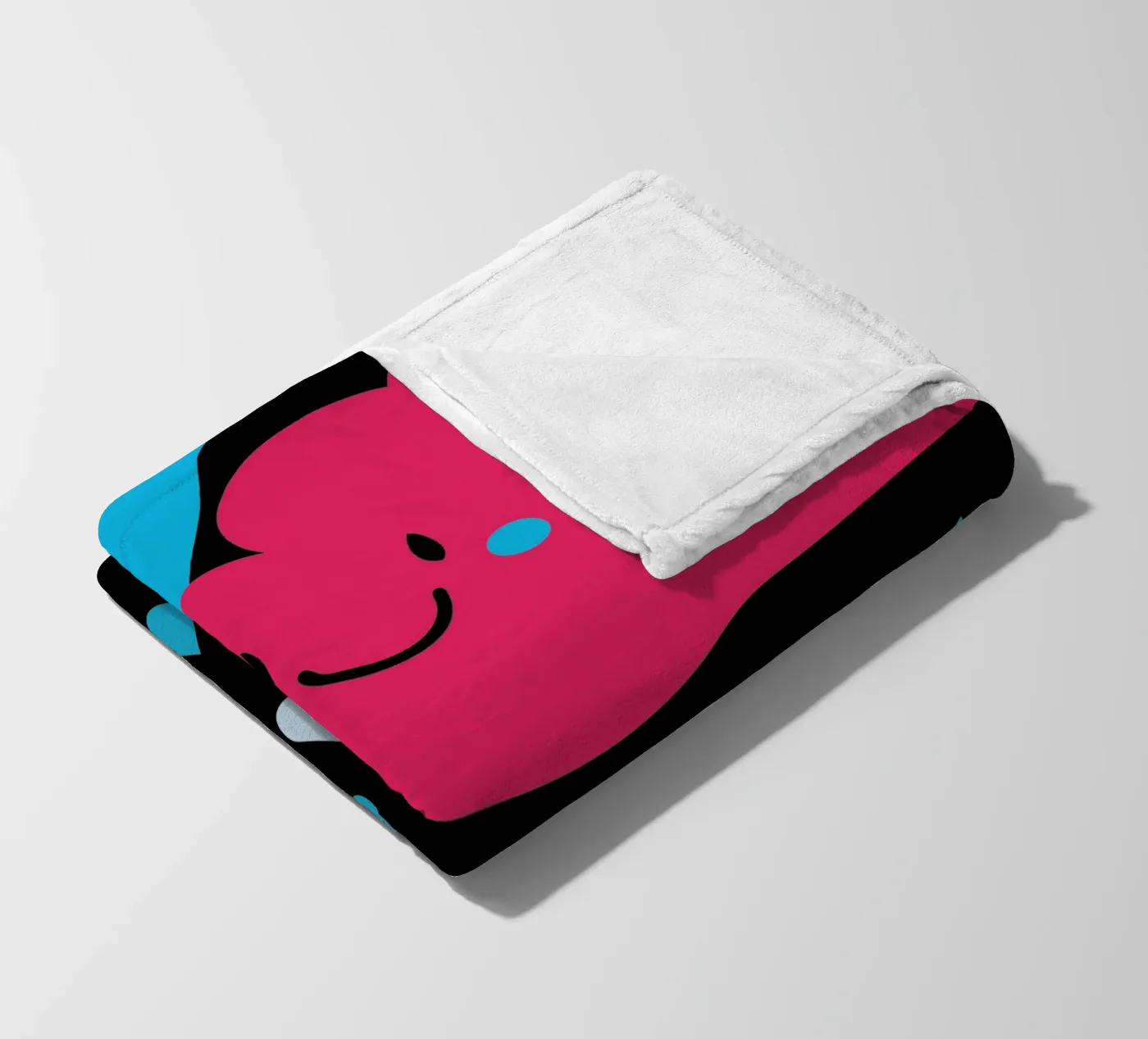 Rain Clouds fleece blanket by LOOK DIFFERENT