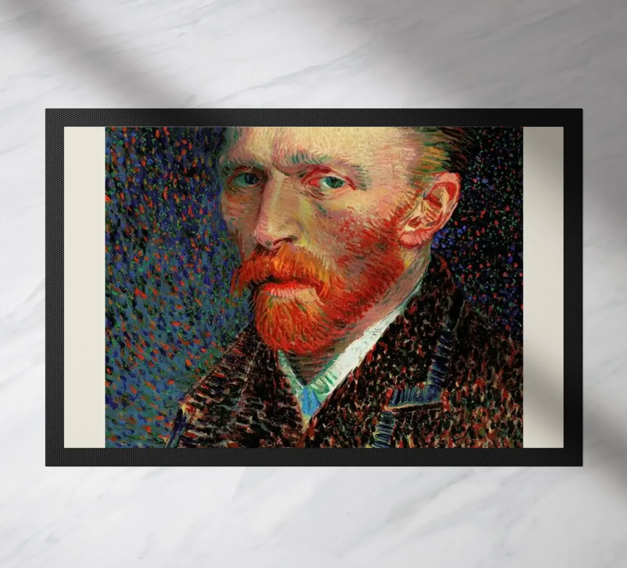 van Gogh - Self-Portrait zerbino da Vintage by JUNIQE