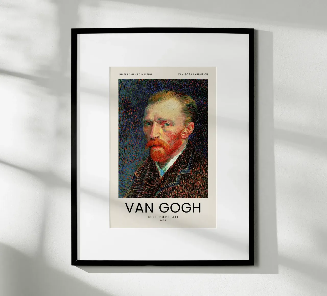 van Gogh - Self-Portrait poster da Vintage by JUNIQE
