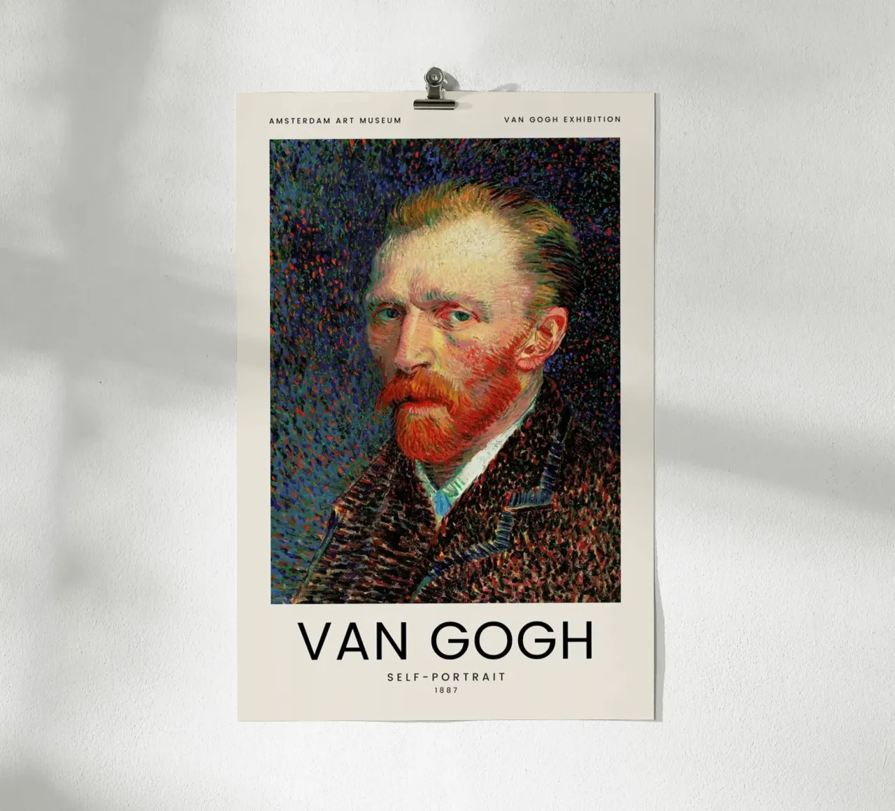 van Gogh - Self-Portrait poster da Vintage by JUNIQE