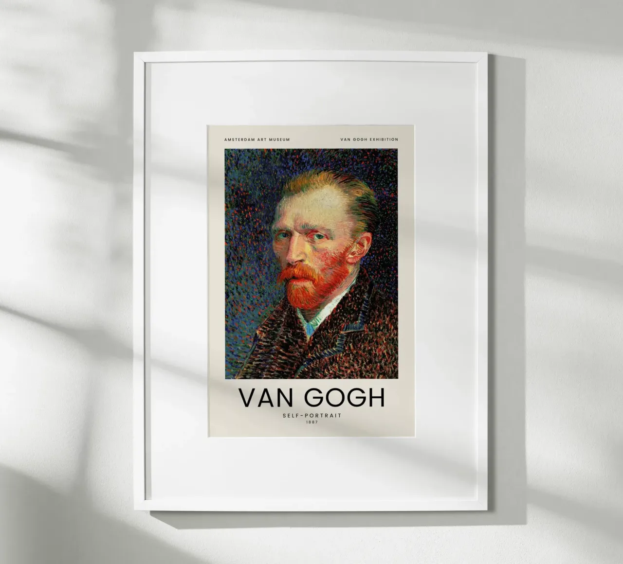 van Gogh - Self-Portrait poster da Vintage by JUNIQE