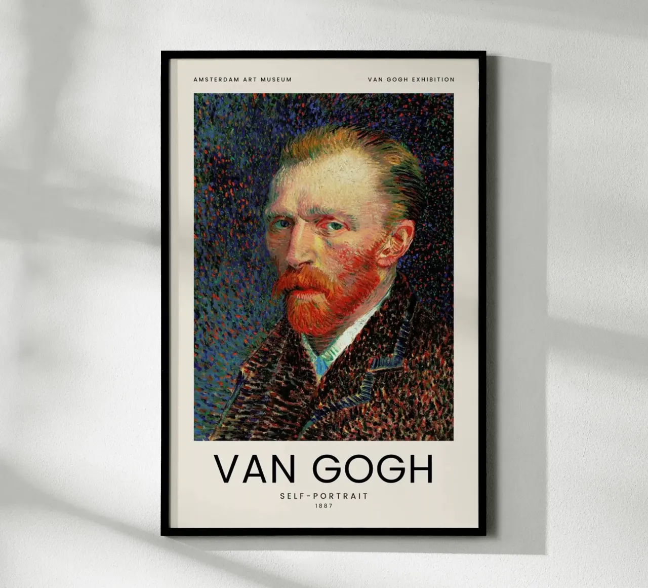 van Gogh - Self-Portrait poster da Vintage by JUNIQE