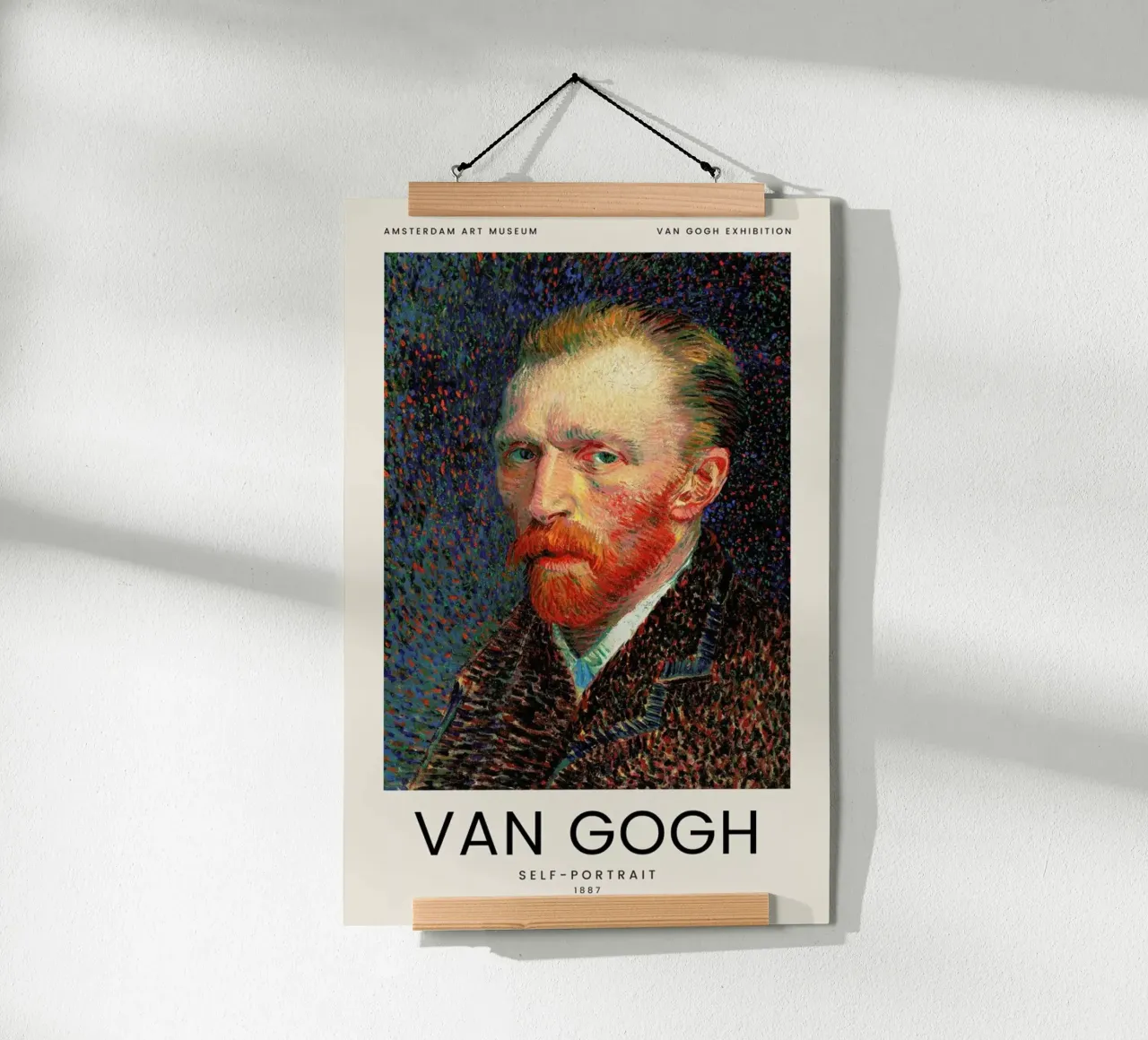 van Gogh - Self-Portrait poster da Vintage by JUNIQE