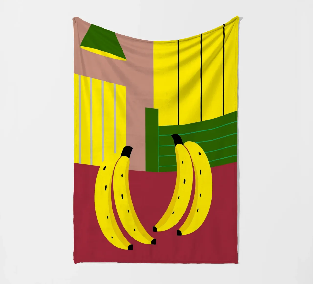 Banana Frutta coperta in pile da LOOK DIFFERENT