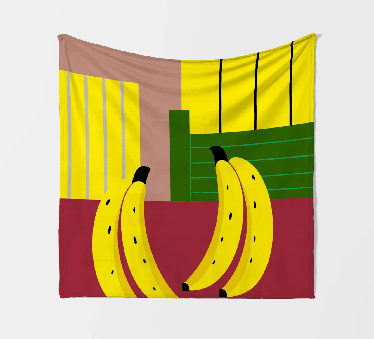 Banana Frutta coperta in pile da LOOK DIFFERENT
