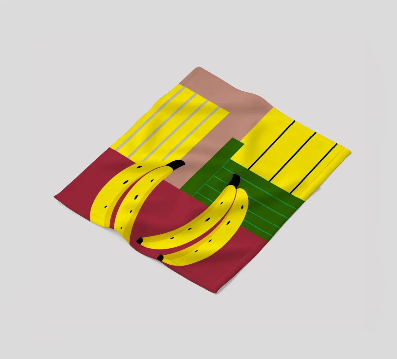 Banana Frutta coperta in pile da LOOK DIFFERENT