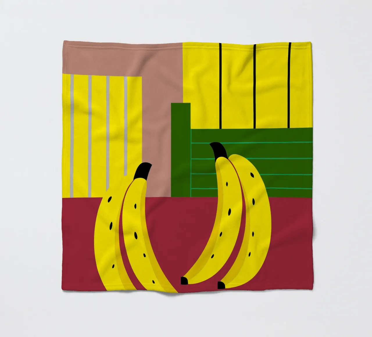 Banana Frutta coperta in pile da LOOK DIFFERENT