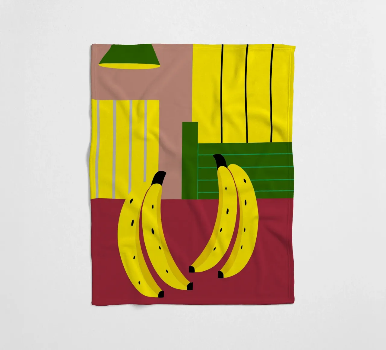 Banana Frutta coperta in pile da LOOK DIFFERENT