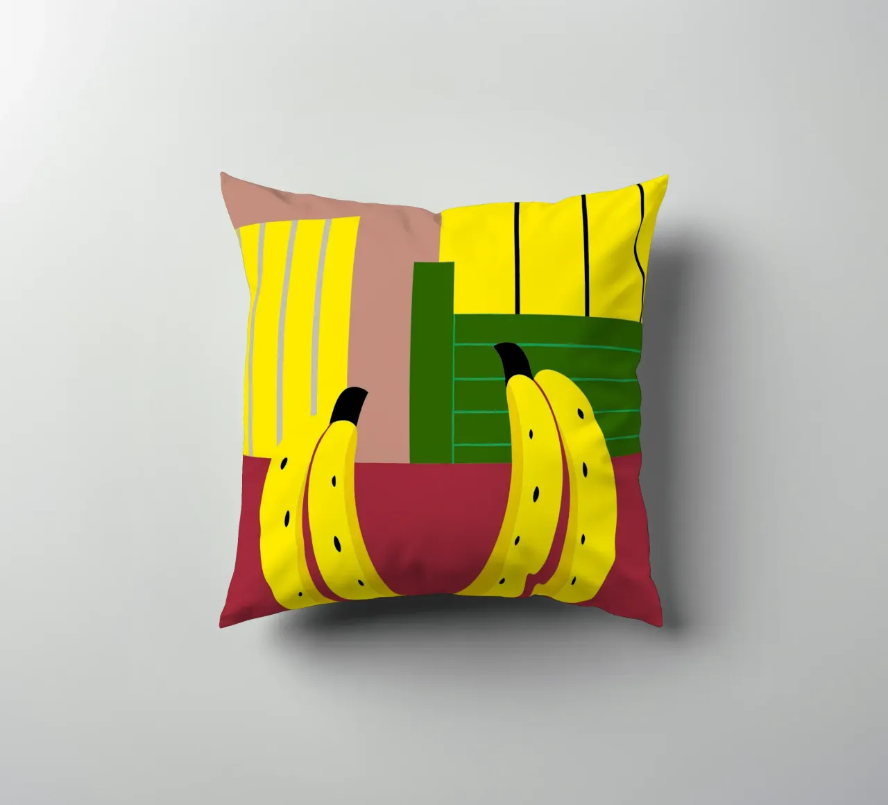 Banana Frutta cuscino da LOOK DIFFERENT