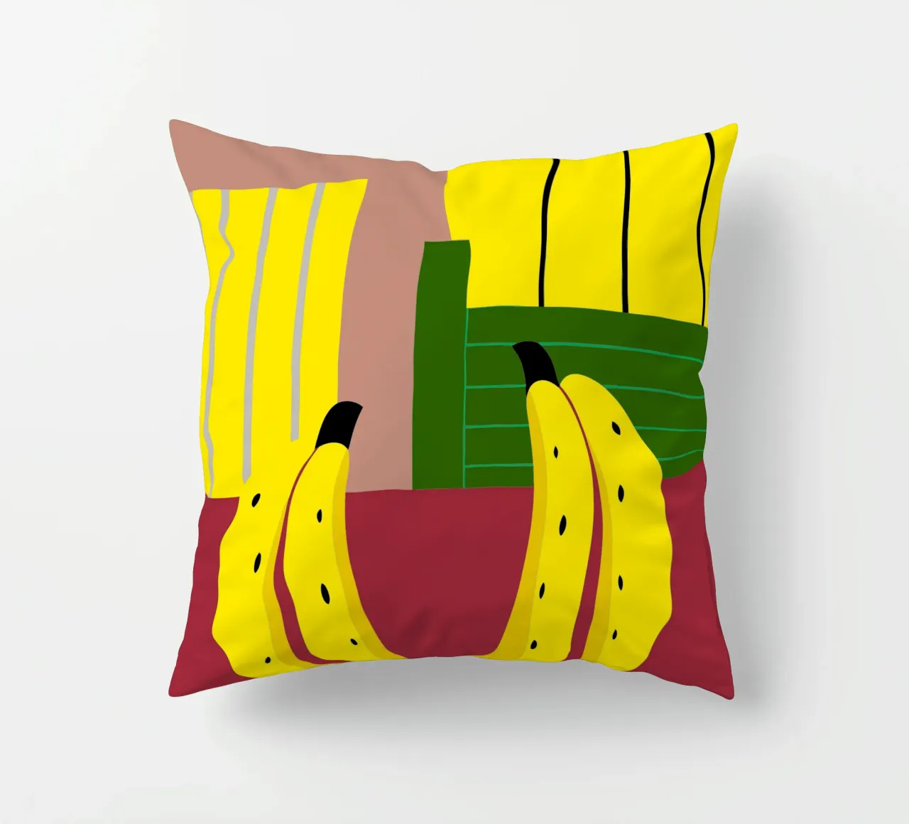 Banana Frutta cuscino da LOOK DIFFERENT