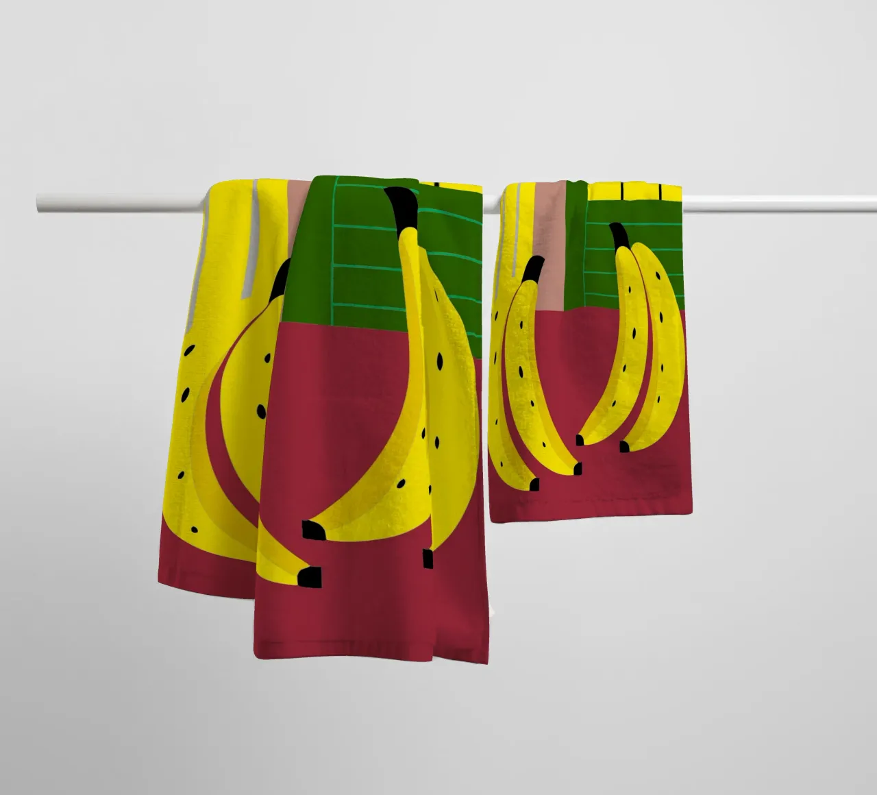Banana Frutta asciugamano da bagno da LOOK DIFFERENT