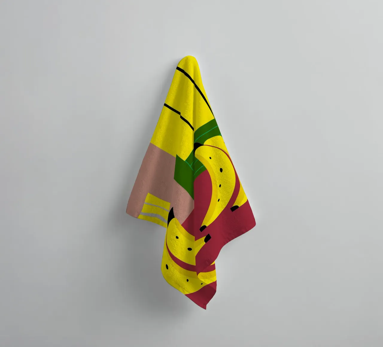 Banana Frutta asciugamano da bagno da LOOK DIFFERENT