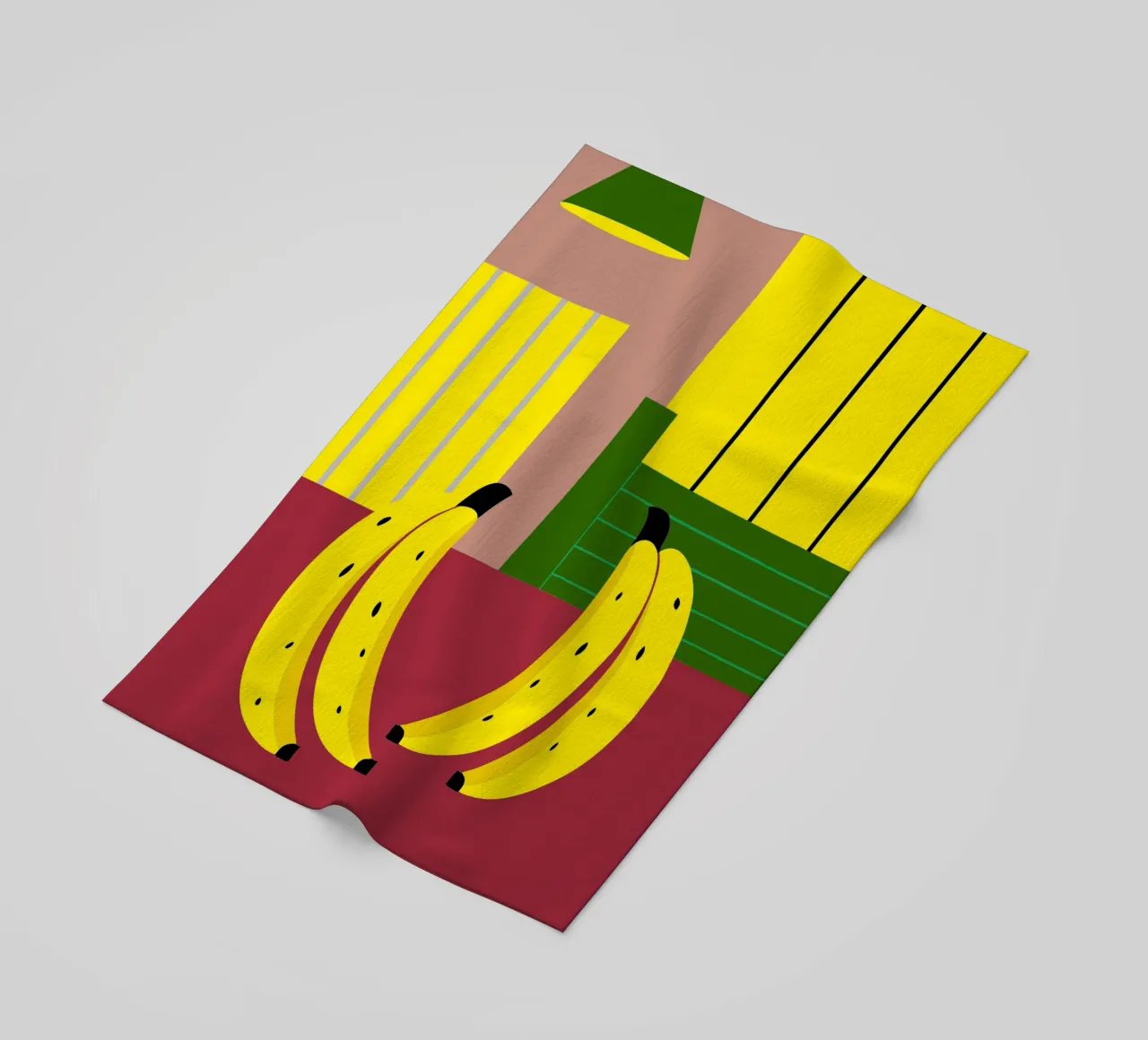 Banana Frutta telo mare da LOOK DIFFERENT
