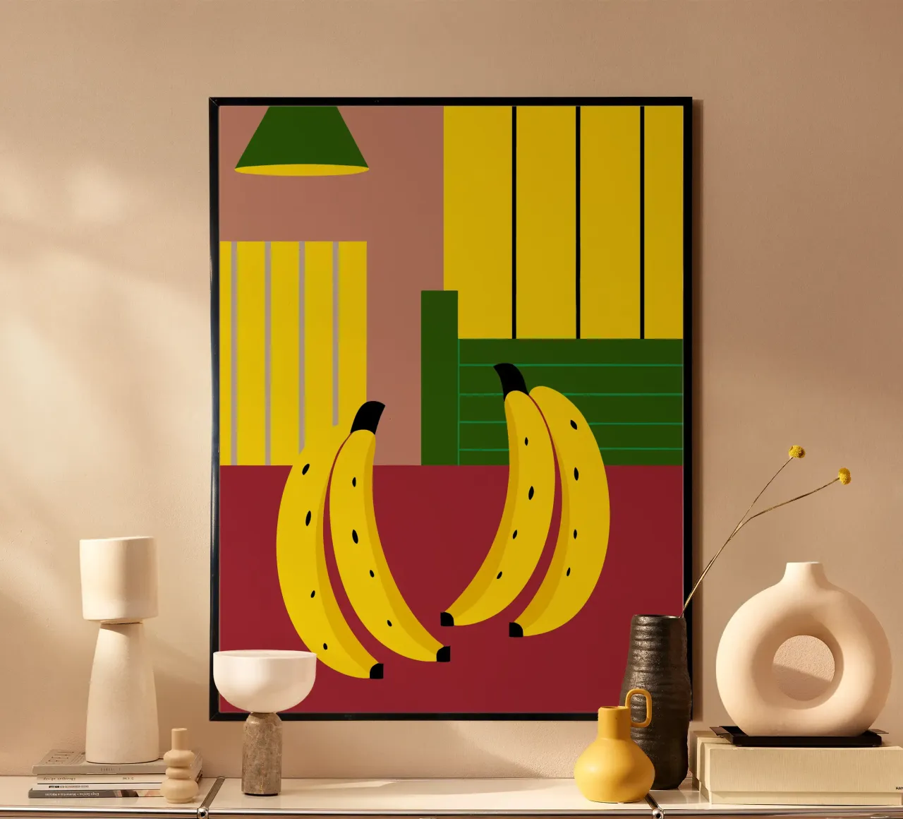 Banana Frutta carta hahnemühle da LOOK DIFFERENT