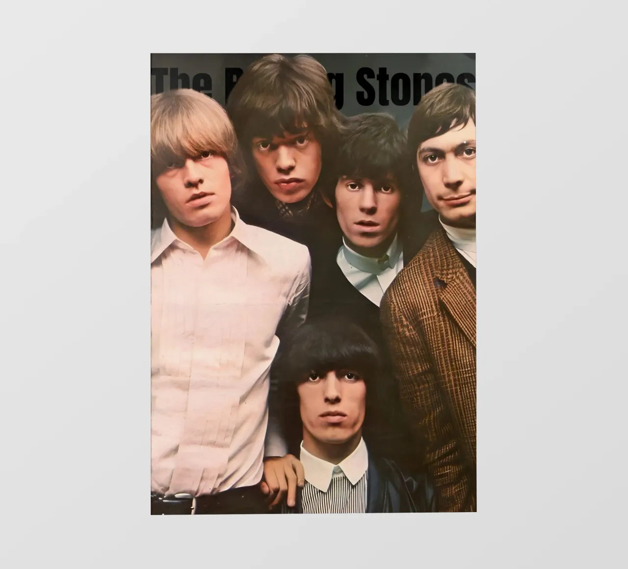 The Rolling Stones 90s pellicola backlit da Low poly art